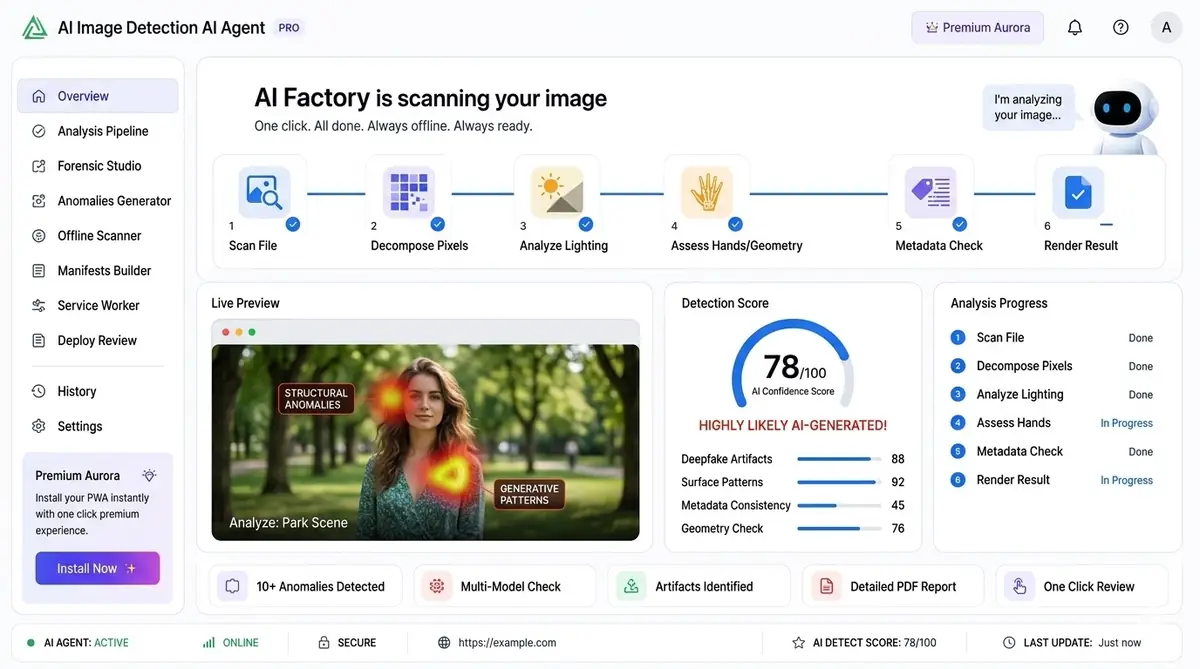 AI song agent dashboard — example of the AI tool dashboard software